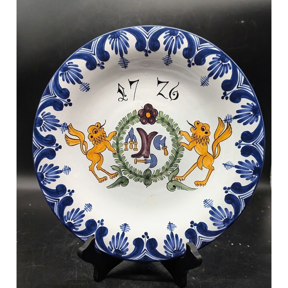 HABAN Pottery Faience/Maiolica/Majolica Plate/Bowl-Hungary/Serbia/Slovakia